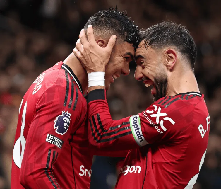 世界杯高清直播下载-B费本季英超4次助攻卡塞米罗破门，连线次数联赛最多